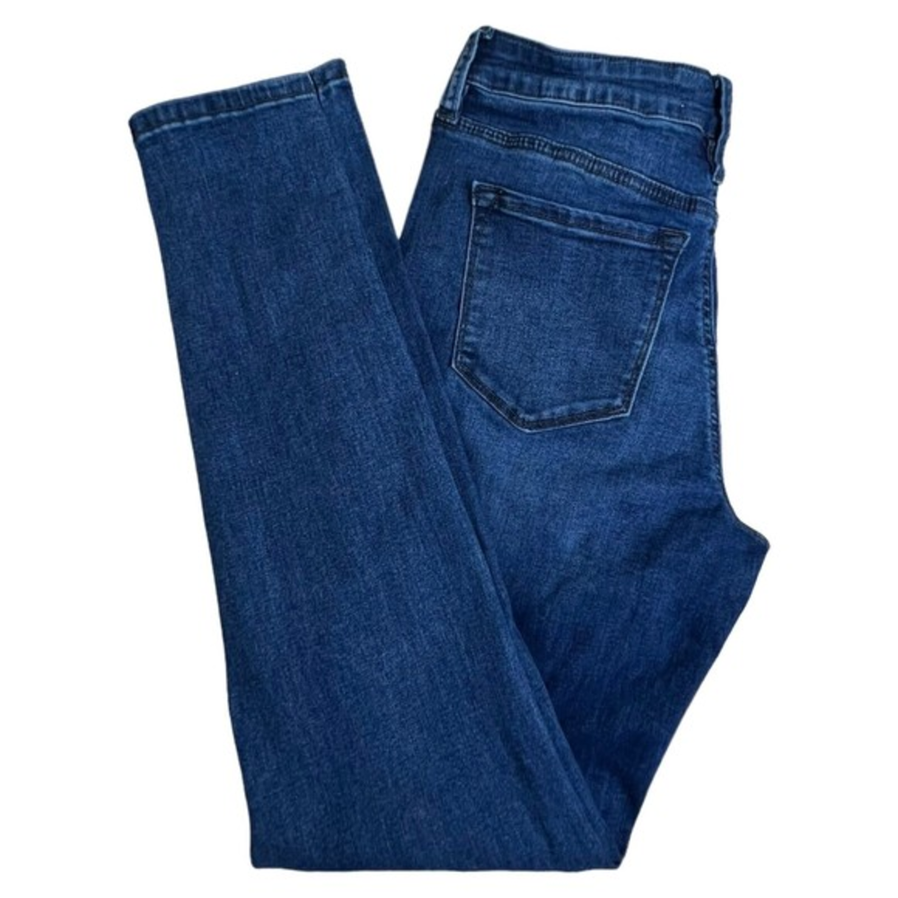 KanCan Womens Dark Wash Mid Rise‎ Skinny Jeans Size 7